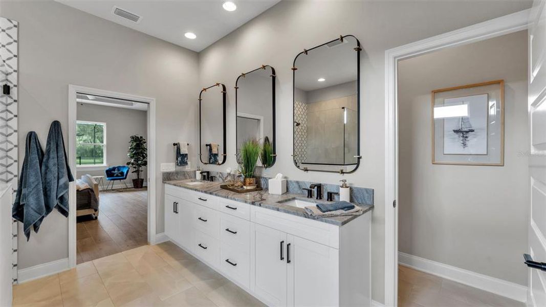 Furnished interior view inside a new home in , Lakeland (Image 43).