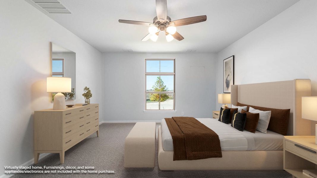 Furnished interior view inside a new home in Avondale 40', Fate (Image 5).