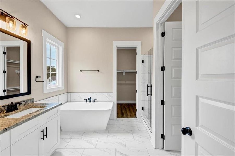 Furnished interior view inside a new home in , Ball Ground (Image 32).