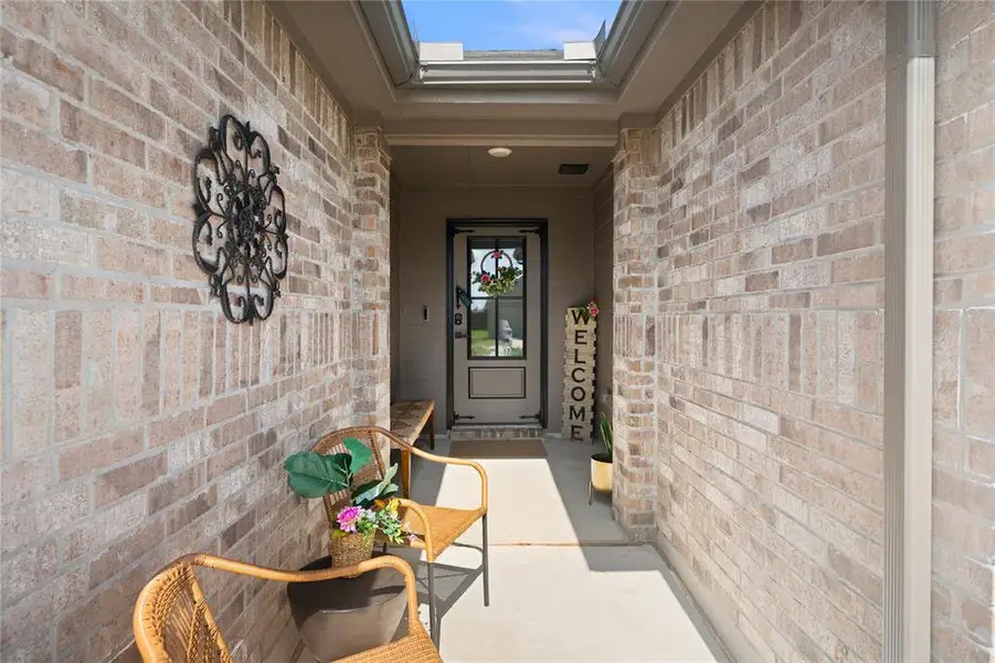 Exterior details and patio area of a home in , Fort Worth (Image 4). Exterior details and patio area of a home in , Fort Worth (Image 4).