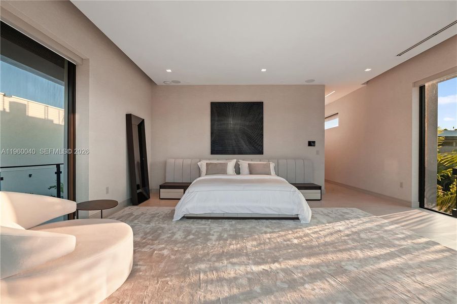 Furnished interior view inside a new home in , Miami (Image 45). Furnished interior view inside a new home in , Miami (Image 45).