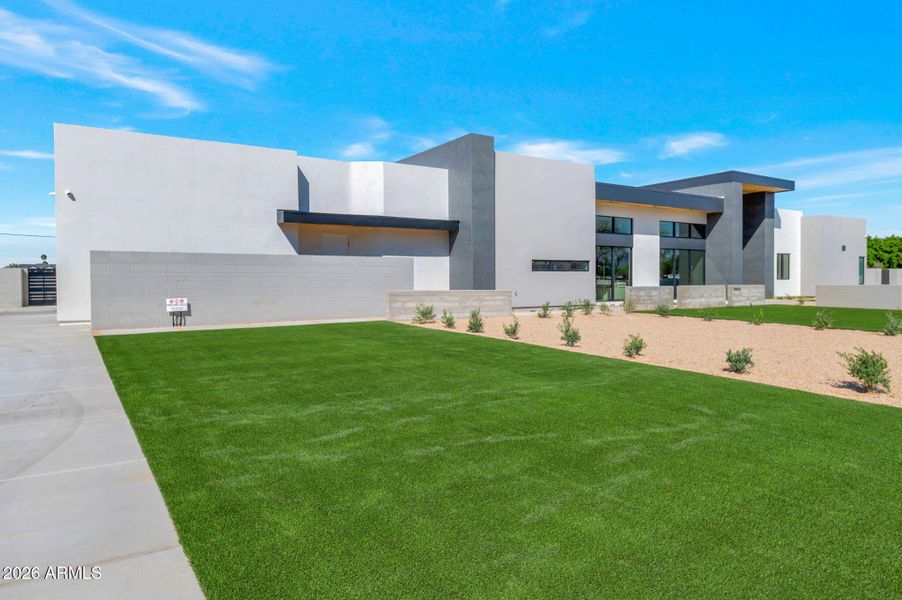 Front of House NW view