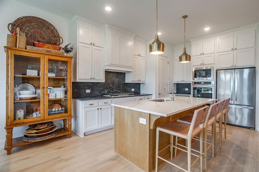 Furnished interior view inside a new home in , Aledo (Image 12).