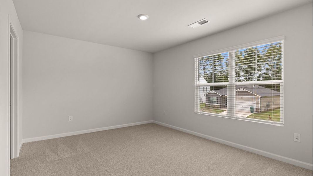 Representative unfurnished interior of a home built from the Mansfield by D.R. Horton in Highland Hills, Graniteville (Image 28).