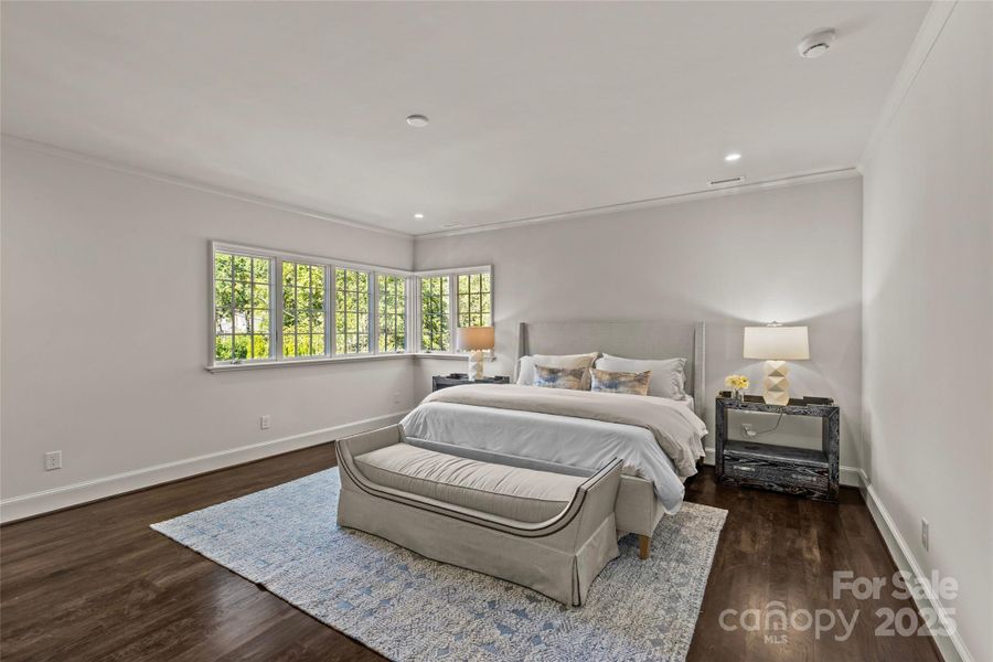 Furnished interior view inside a new home in , Charlotte (Image 34).