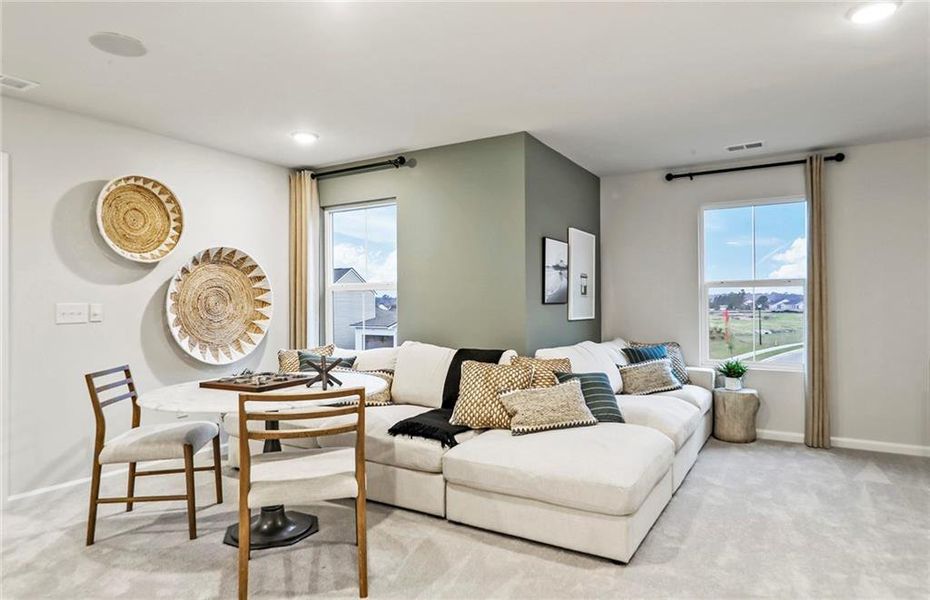 Furnished interior view inside a new home in Avery Ridge, Gainesville (Image 7).