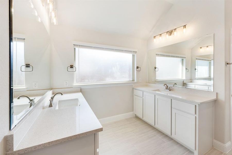 Furnished interior view inside a new home in The Enclave at Parks of Aledo, Aledo (Image 16).