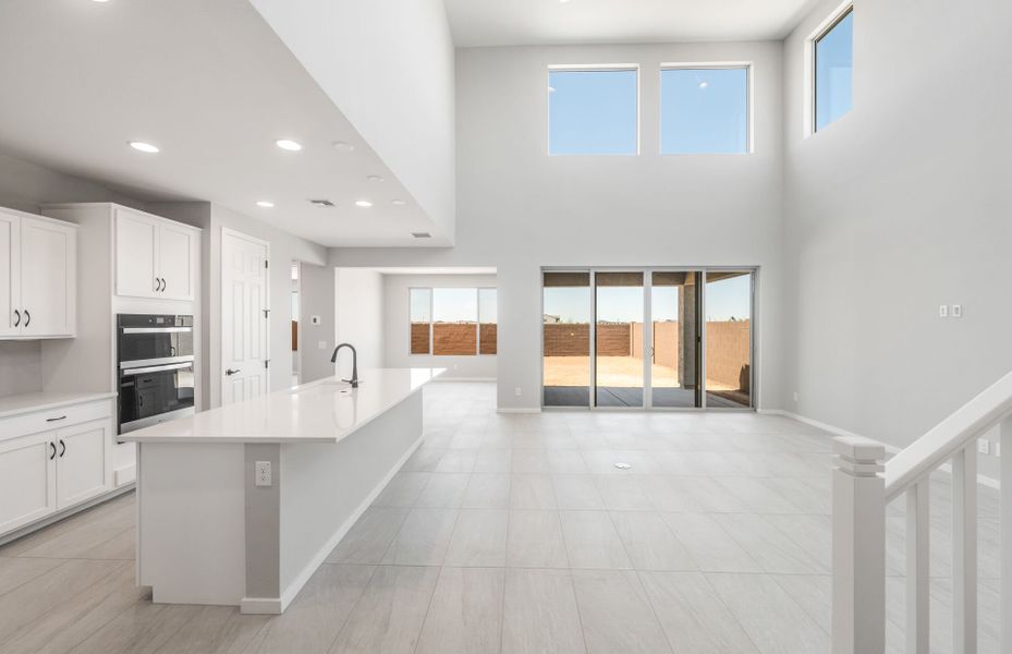 Furnished interior view inside a new home in Soleo, San Tan Valley (Image 12).