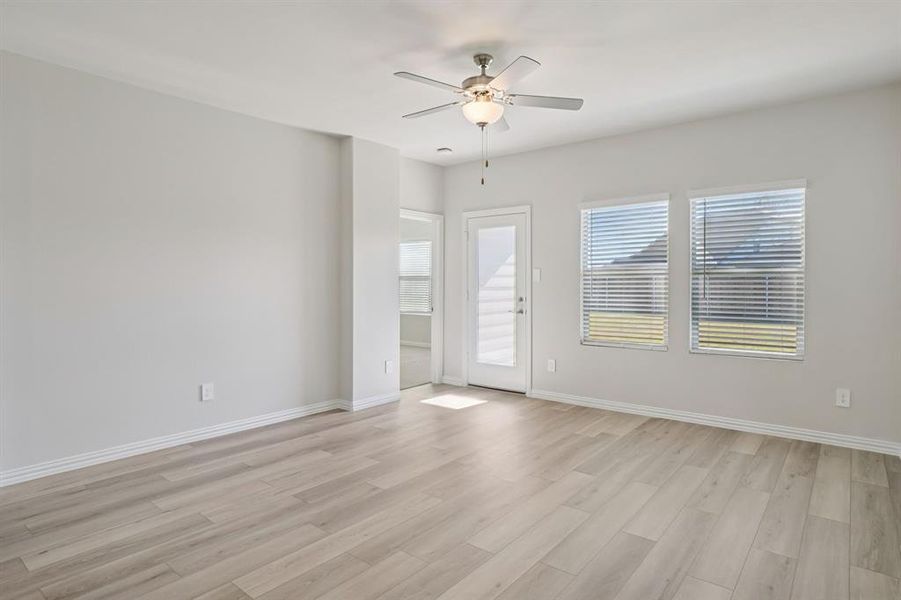 Spacious, unfurnished interior of a new home in Trails of Lavon - Signature Series, Lavon (Image 37).