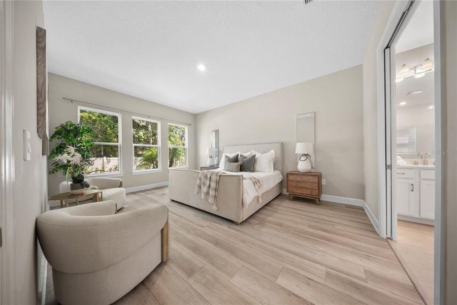 Furnished interior view inside a new home in Fire Creek, Gotha (Image 8). Furnished interior view inside a new home in Fire Creek, Gotha (Image 8).