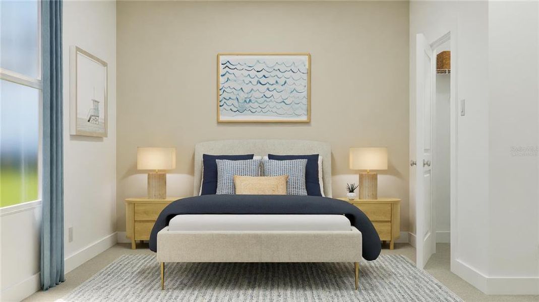 Furnished interior view inside a new home in , Kissimmee (Image 14). Furnished interior view inside a new home in , Kissimmee (Image 14).