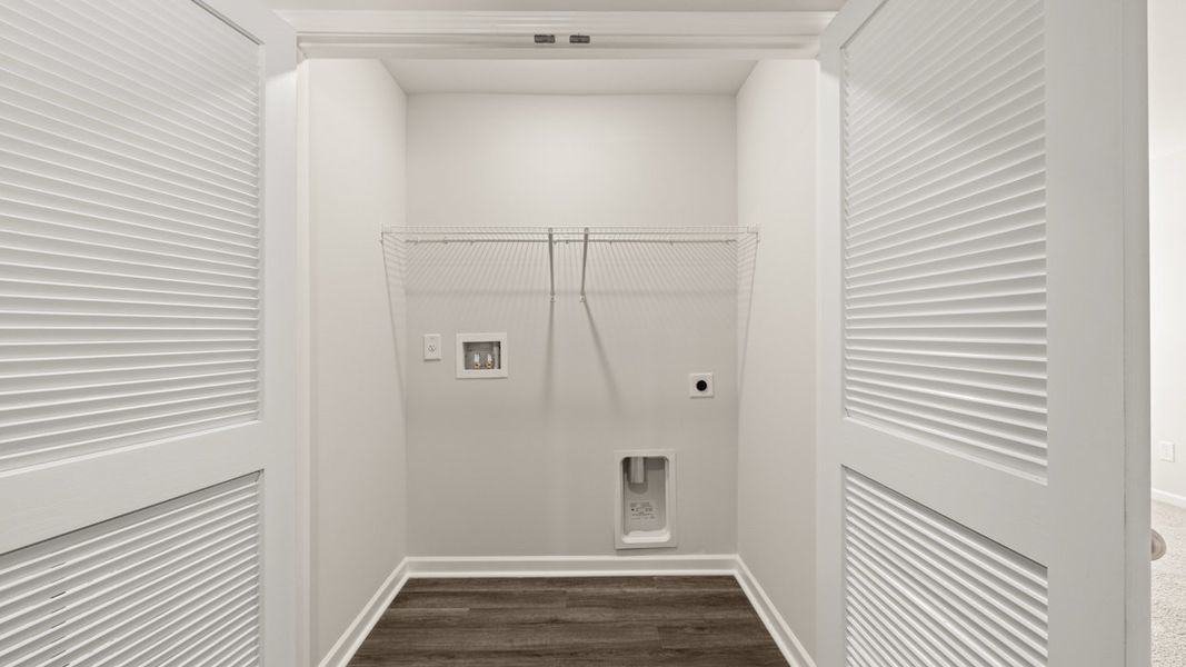 Representative unfurnished interior of a home built from the Plan by D.R. Horton in WillowBrook, Winder (Image 23).