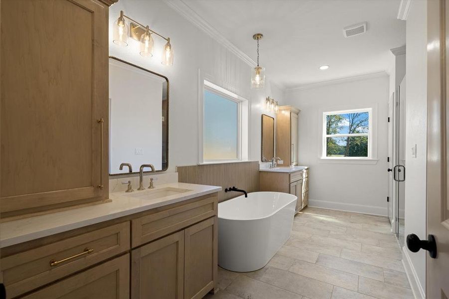 Furnished interior view inside a new home in , Athens (Image 8).