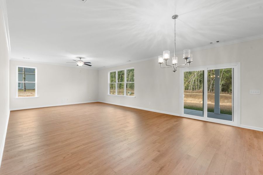 Spacious, unfurnished interior of a new home in Ramsey Landing, Rincon (Image 13).