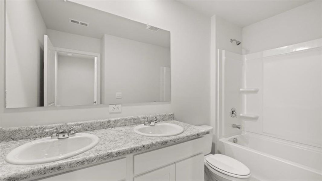 Furnished interior view inside a new home in Oakleigh Glen, Dallas (Image 11). Furnished interior view inside a new home in Oakleigh Glen, Dallas (Image 11).