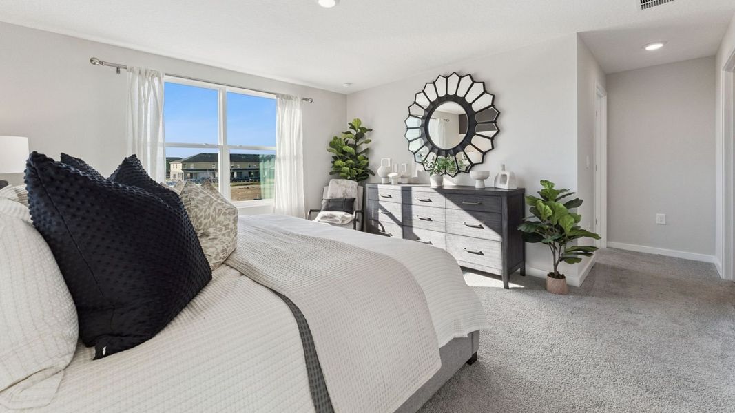 Furnished interior view inside a new home in Preston Cove, St. Cloud (Image 11).