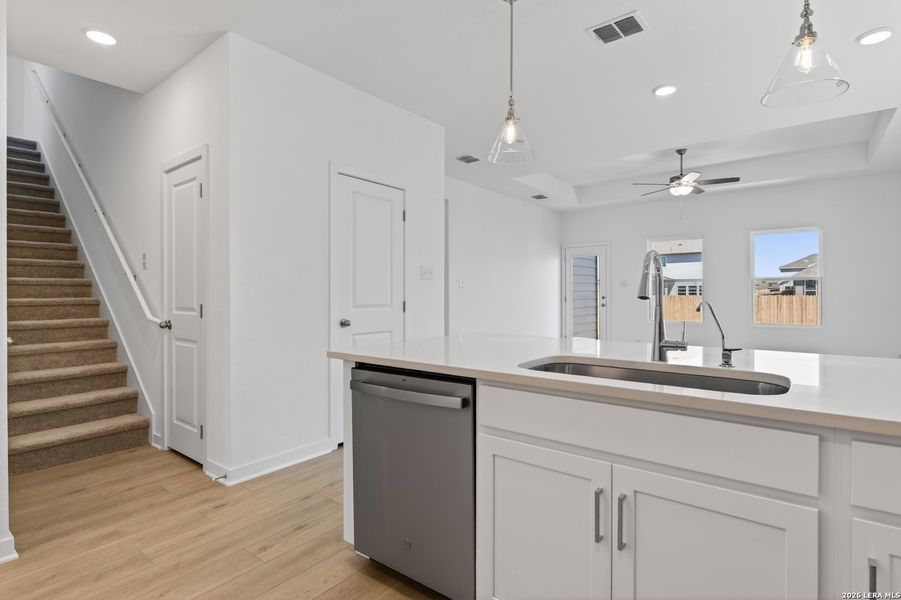 Furnished interior view inside a new home in Saddlebrook Ranch, Schertz (Image 8).
