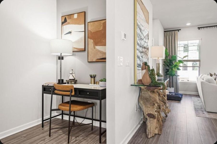 Furnished interior view inside a new home in Rosewood Farm, Lawrenceville (Image 44).