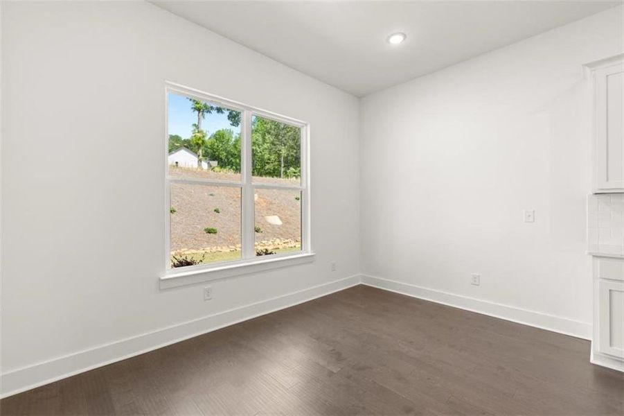 Spacious, unfurnished interior of a new home in Traditions of Braselton, Jefferson (Image 46). Spacious, unfurnished interior of a new home in Traditions of Braselton, Jefferson (Image 46).