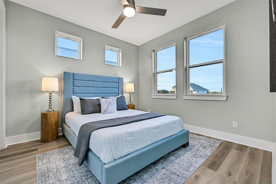 Furnished interior view inside a new home in , Galveston (Image 4).