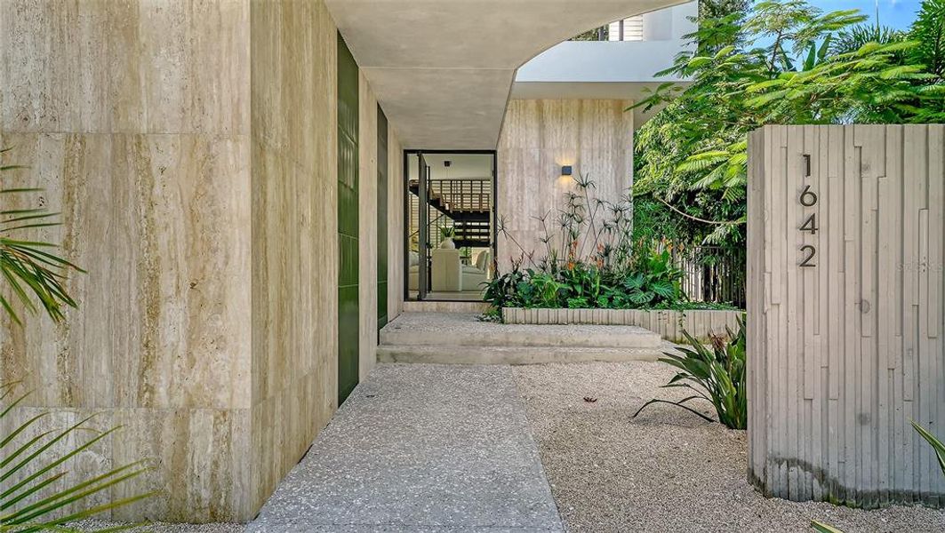 Exterior details and patio area of a home in , Sarasota (Image 36). Exterior details and patio area of a home in , Sarasota (Image 36).