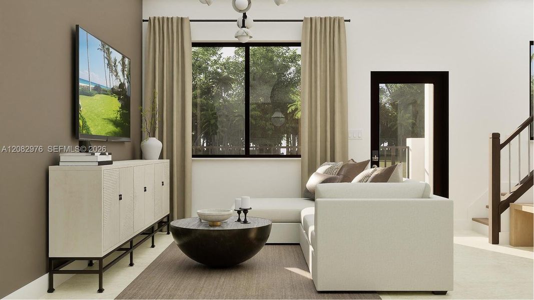 Furnished interior view inside a new home in Altessa at Wilton Manors, Wilton Manors (Image 4).