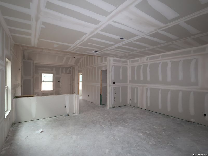 In-progress construction of a new home in Winding Brook, San Antonio, TX (Image 30).