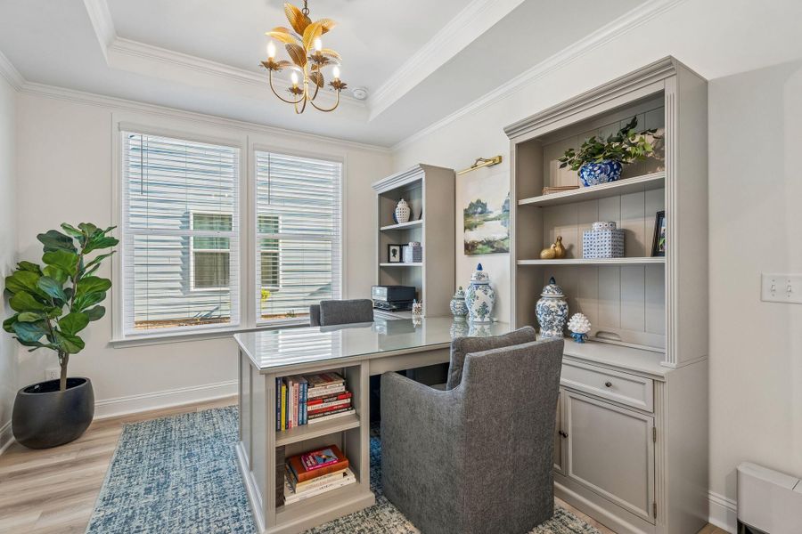 Furnished interior view inside a new home in Del Webb Charleston at Nexton, Summerville (Image 12).
