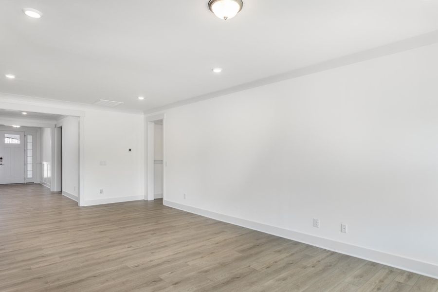 Spacious, unfurnished interior of a new home in The Enclave at Hidden Lake - 55+ Community, Youngsville (Image 17).