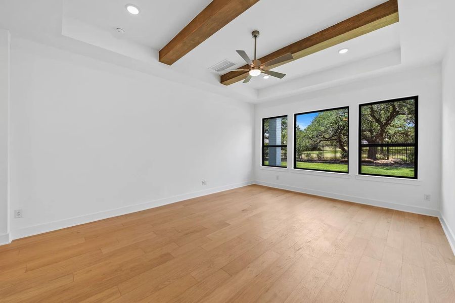 Spacious, unfurnished interior of a new home in Caliterra - 110', Dripping Springs (Image 14). Spacious, unfurnished interior of a new home in Caliterra - 110', Dripping Springs (Image 14).