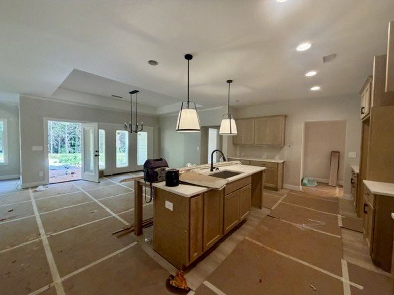In-progress construction of a new home in Mitchell Farms, LaGrange, GA (Image 4). In-progress construction of a new home in Mitchell Farms, LaGrange, GA (Image 4).