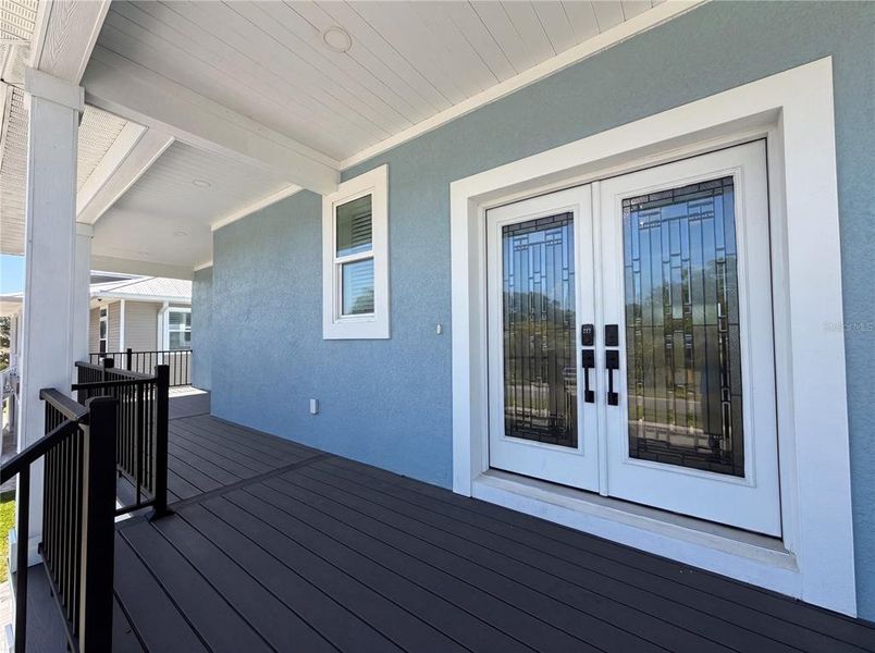 Exterior details and patio area of a home in , Dunedin (Image 18).