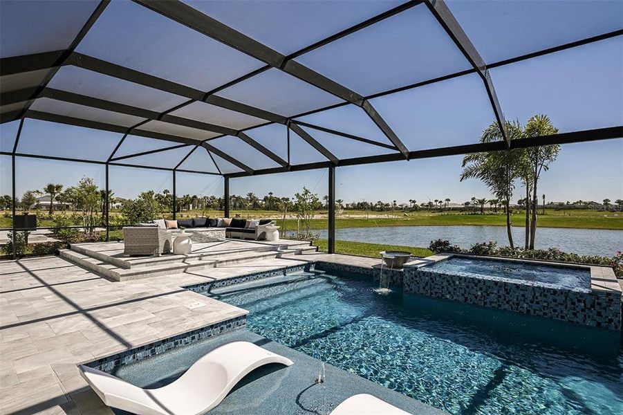 Exterior details and patio area of a home in , Lakewood Ranch (Image 22). Exterior details and patio area of a home in , Lakewood Ranch (Image 22).