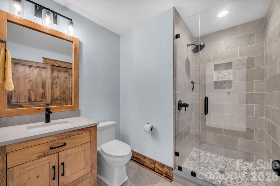 Furnished interior view inside a new home in , Banner Elk (Image 24).