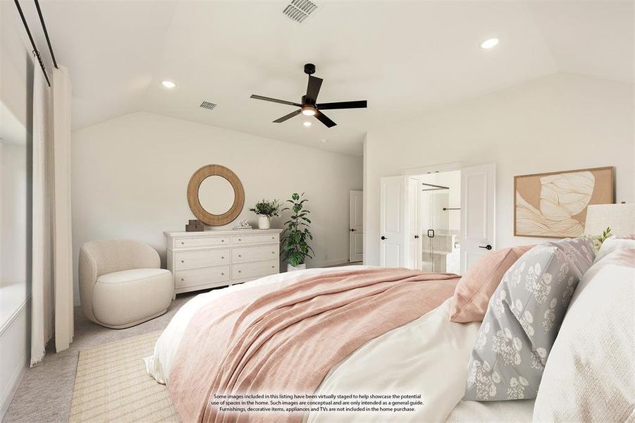 Furnished interior view inside a new home in Rockwood 90, Mansfield (Image 8). Furnished interior view inside a new home in Rockwood 90, Mansfield (Image 8).