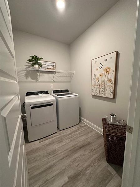 Furnished interior view inside a new home in Mirror Lake at South Harbour, Villa Rica (Image 7).