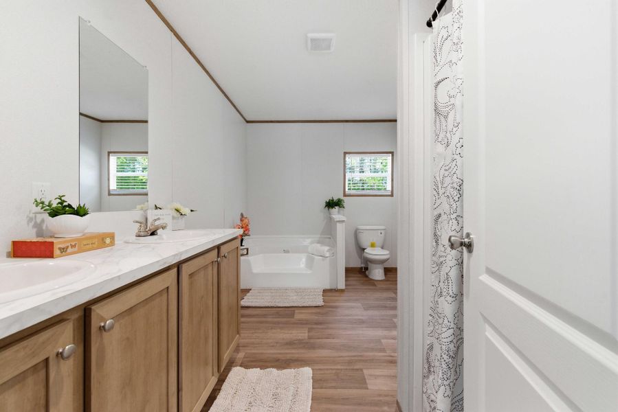 Furnished interior view inside a new home in , Orangeburg (Image 30).