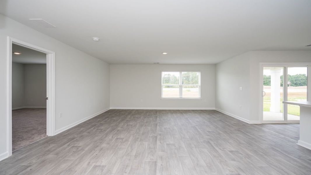 Representative unfurnished interior of a home built from the KERRY by D.R. Horton in Cottonwood Place, Tabor City (Image 13).