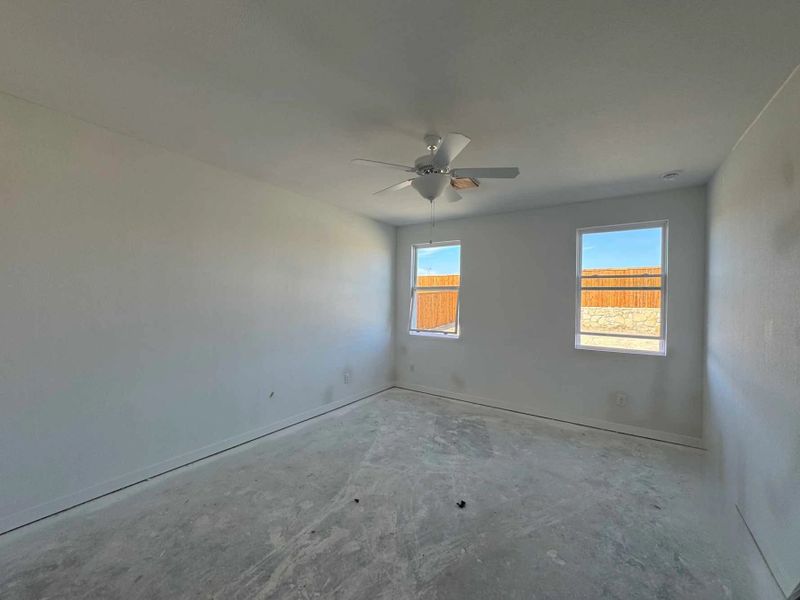 Primary Bedroom Construction Progress