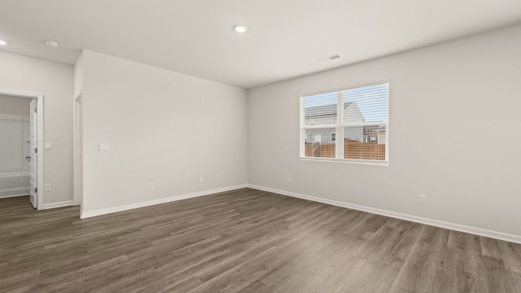 Representative unfurnished interior of a home built from the Hayden by D.R. Horton in Locust Grove Station - Cedar Ridge, Locust Grove (Image 14).