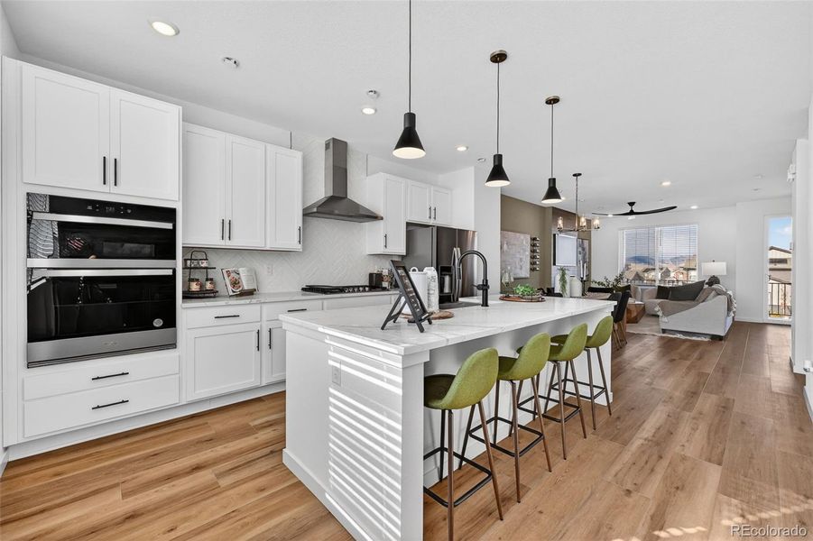 Furnished interior view inside a new home in , Littleton (Image 9).