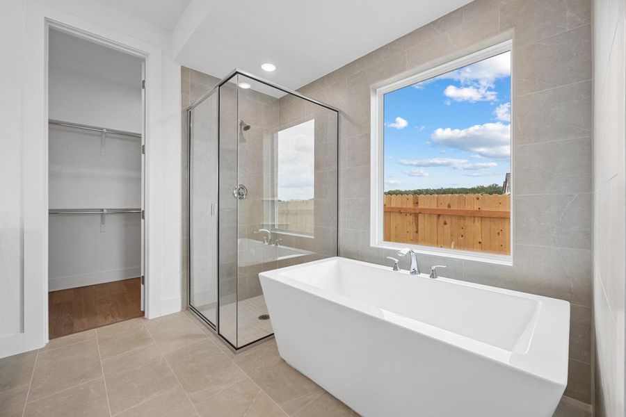 Furnished interior view inside a new home in Santa Rita Ranch, Liberty Hill (Image 7).