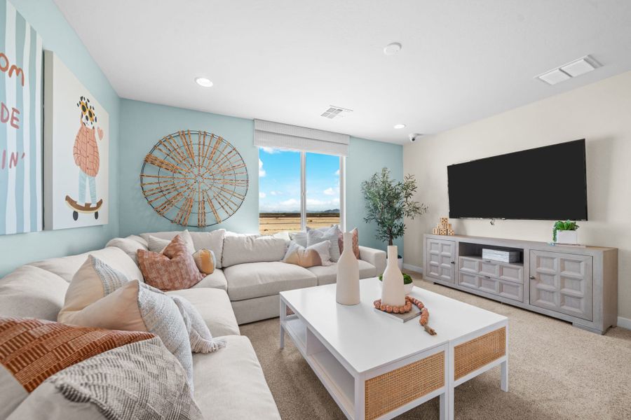 Loft | Skyline Floorplan | Elara at Moonlight | New Homes in Maricopa, AZ by Landsea Homes