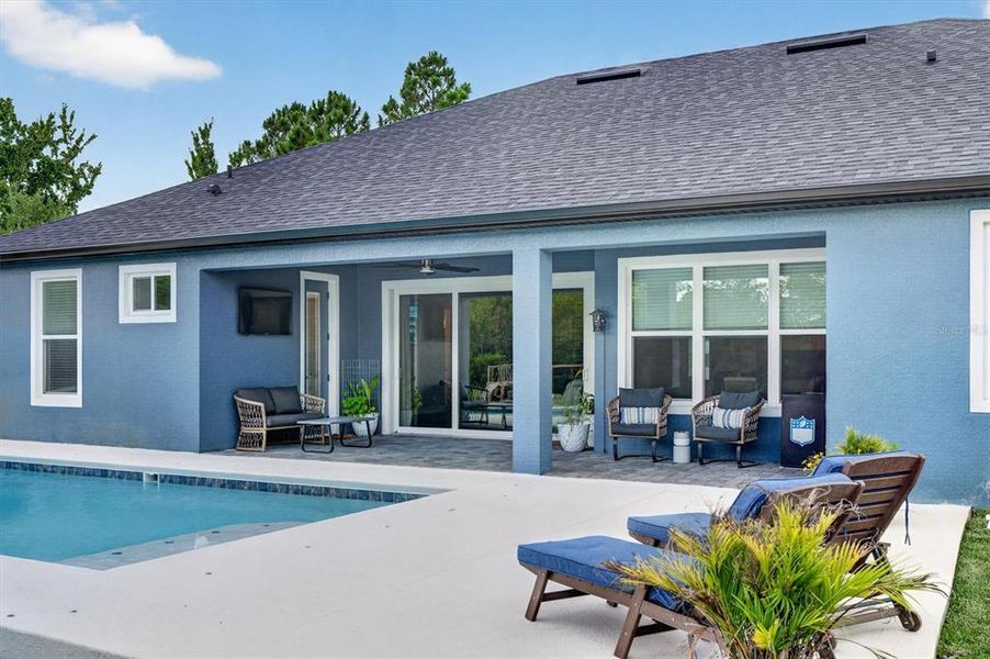 Exterior details and patio area of a home in , Orlando (Image 32). Exterior details and patio area of a home in , Orlando (Image 32).