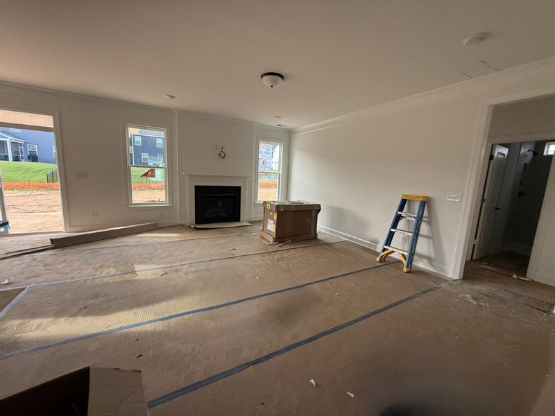 In-progress construction of a new home in Carrington, Stanley, NC (Image 8).