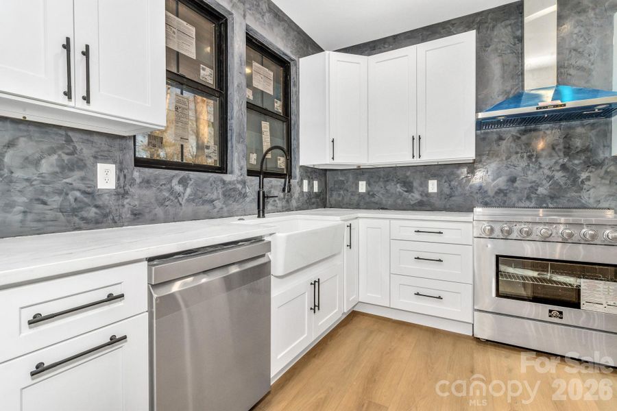 Furnished interior view inside a new home in , Mills River (Image 9).
