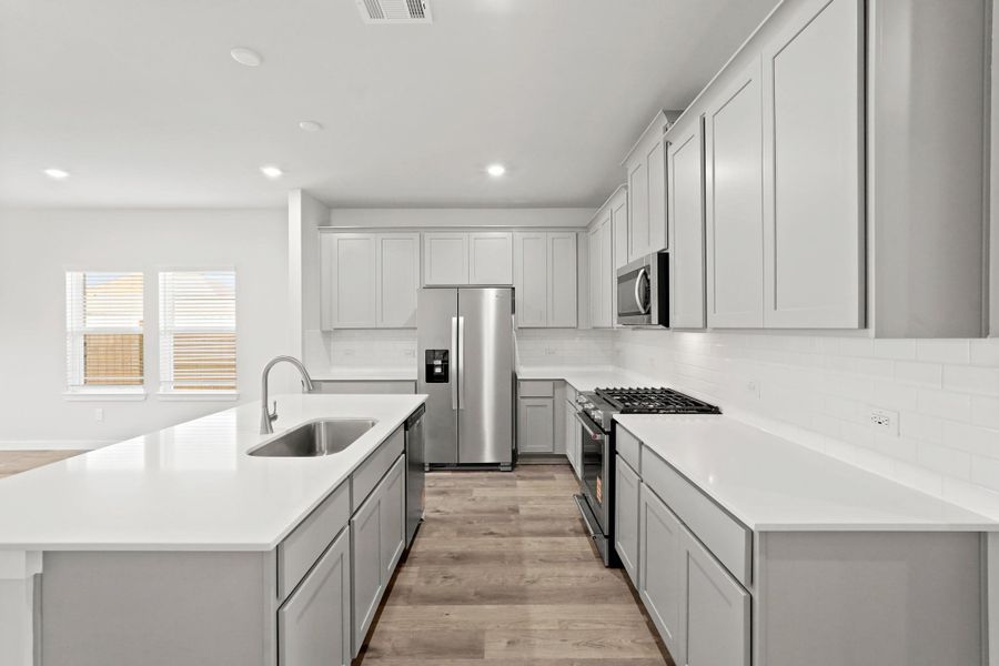 Furnished interior view inside a new home in Sunterra, Katy (Image 8). Furnished interior view inside a new home in Sunterra, Katy (Image 8).