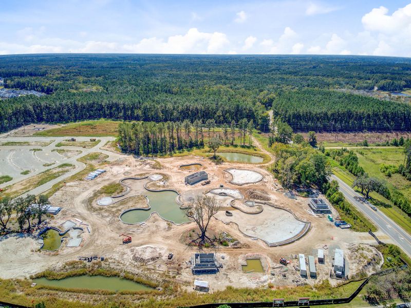 Site preparation for new homesites in Sweetgrass at Summers Corner, Summerville (Image 47).