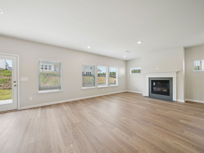 Spacious, unfurnished interior of a new home in Parkside at Grayson, Grayson (Image 13). Spacious, unfurnished interior of a new home in Parkside at Grayson, Grayson (Image 13).