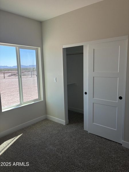 WALKIN CLOSET IN SPARE BEDROOM